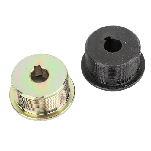 JYXGLO Cycling Freewheel Adapter Set 16T & 18T | Iron Left Drive Flywheel for MY1016Z/MY1018/MY1020 Motors | Replacement Parts for Electric Vehicles | Gold & Black Cycling Accessories