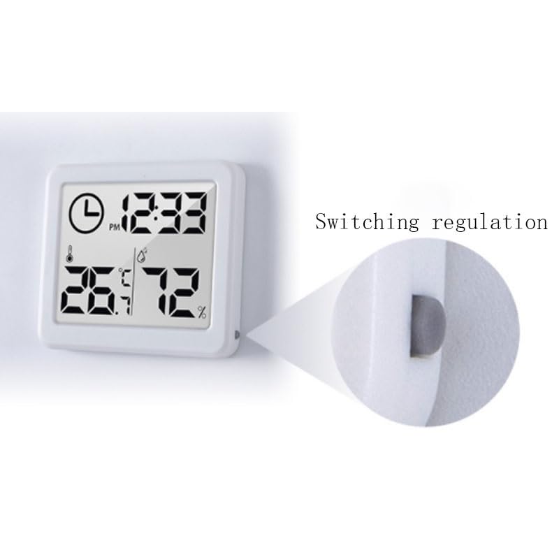 ABS Intelligent Indoor Humidity Meter Electronic Digital Household Thermometer