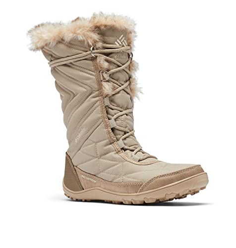 Columbia MINX MID III, Botas de Nieve Mujer, Oxford Tan, Ancient Fossil, 38 EU