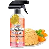 Bodhi Dog Natural Dog Cologne (Orange Sherbert) - Premium Scented Deodorizing Pet Perfume w/Conditioner for Dogs & Cats - Keeps Pets Fresh & Clean - Gentle and Safe Formula, Made in USA (17 Fl Oz)