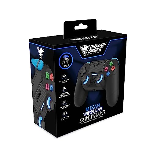 DragonShock -Mizar Wireless Bluetooth Controller for PS4, PC and Mobile