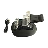 OSTENT Dual-Ladegerät Dock Station Adapter Kompatibel für Microsoft Xbox One Wireless Controller