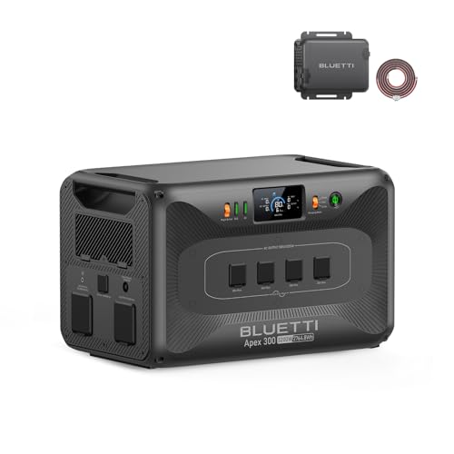 Amazon.co.jp: BLUETTI ポータブル電源 Apex 300 チャージャー1 走行