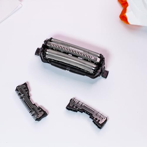 交換 メンズシェーバー 網刃 + 内刃 コンビパック, for パナソニックES-MT22、RL13、RL15、RL32、RL34、RT17、RT19、RT1A、RT1AU、RT26 電動シェーバー髭剃り, 替刃 メンズシェーバー用 ひげそり 替え刃