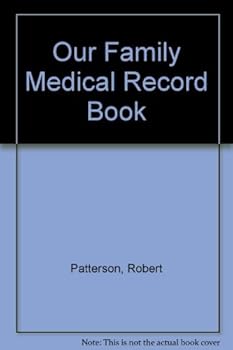 Hardcover Our Family Medical Record Book