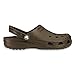 Crocs unisex adult Classic | Water Shoes Comfortable Slip on Shoes Clog, Chocolate, 10 Women 8 Men US