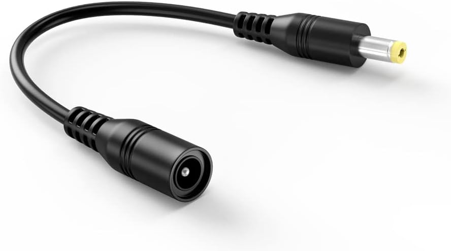 Belker 5.5 x 2.1mm Jack Reverse Polarity Converter Cable Universal AC ...