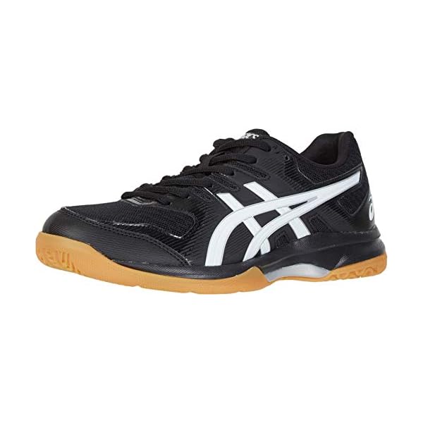 ASICS Women's Gel-Rocket 9 Volleyball Shoes, 9, Black/White