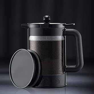 Bodum Bean Ice Coffee Maker, Black, plastic, black, 12.5x20x22.7 cm