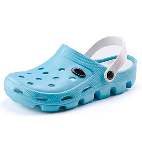 FUZE Women Sandals Femal Hole Slippers Couple Sandals Mules and Clogs Garden Shoes