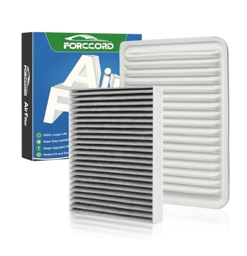 Image of Cabin & Engine Air Filter Combo for Toyota Tacoma 2005-2023 2.7L