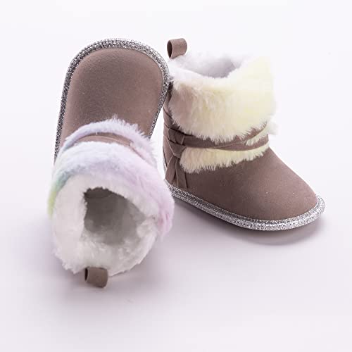 Infant Snow Boots Premium Soft Sole Anti-Slip Warm Winter Prewalker Toddler Boots3