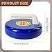 Aymzbd Kids Curling Ball Educational Indoor Sports Toy Portable 11cm Prop Floor Curling Toy for Classroom Party Team Building, Blue