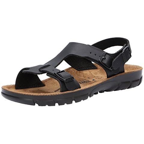 Birkenstock Classic Saragossa Birko-Flor, Damen Knöchelriemchen Sandalen Cover
