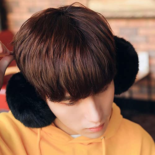 Raoexi Women Winter Ear Muffs Girls Warm Faux Fur Earmuffs Men Furry Ear Warmers Unisex Behind The Head Ear Covering(Grey) #TOP5