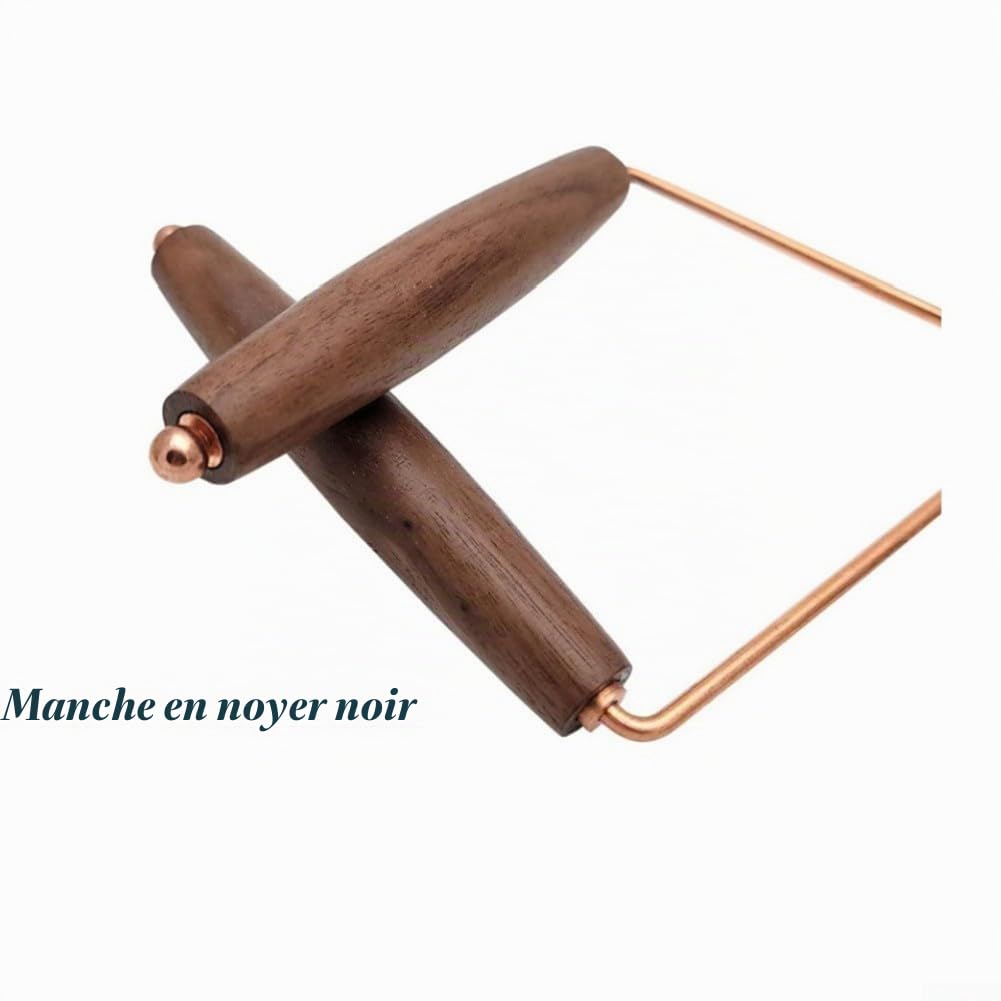 ReachMall 1 paire de baguettes de détection de métaux en cuivre pur, baguettes de détection de cuivre pur, baguettes de détection de cuivre portables, Instruments de mesure pour détection de métaux