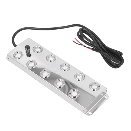 Headerbs Ultrasound Water Pond Fogger Stainless Steel 10 Head DC45-48 V 1.5 M Cable Length for Indoor and Outdoor Landscape Design