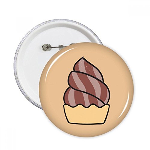 Pins crème glacée chocolat badge vêtement pour look étudiant stylé
