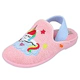  VUL-LADI 1101-052 Zapatillas de casa Unicornio niña - Textil para: NIÑA Color: Rosa Talla: 26
