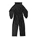 Maddog Tactical Paintball Rip Stop Coverall Jumpsuit - Black - X-Large
