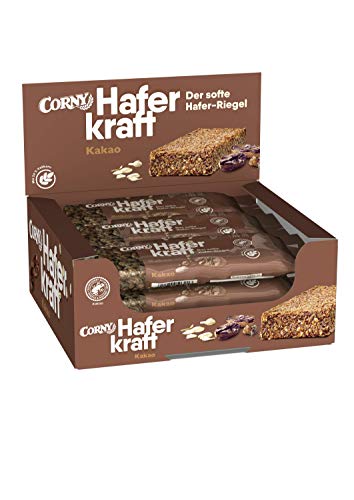 Corny Haferkraft Kakao, 12er Pack (12 x 65 g) & Big Schoko-Banane, Müsliriegel, 24er Pack (24 x 50g)
