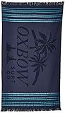 Oxbow M1ISKAL - Toalla de Playa para Hombre, diseño de Deep Marine, Color Rojo