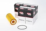 Baldwin P40010 Lube Oil Filter Element (Case of 6) | Compatible with VW 06L-115-562 & Wix WL10024 |