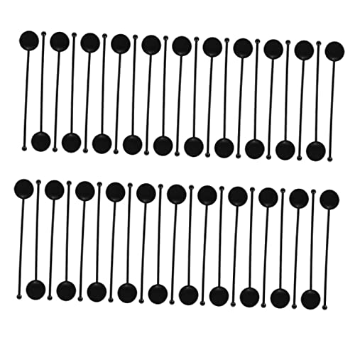 Cabilock 150pcs Reusable Cocktail Stir Sticks Stylish Swizzle Stirrers for Drinks Hot Iced Tea Juice and Essential Bar Tool for Home Mixing