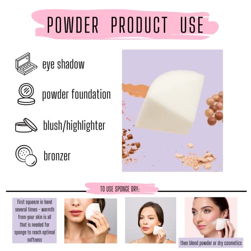 Stansout Makeup Blending Sponge Blender For Foundation - Liquid, Cream Or Powder Beauty Blending Memory Foam - Latex Free, Vegan (1 Piece) #TOP5