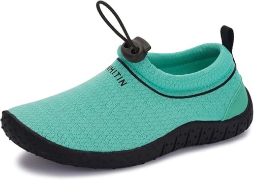 WHITIN Little/Big Kids Amphibious Water Shoes | Flexible Thick Sole for Boys/Girls