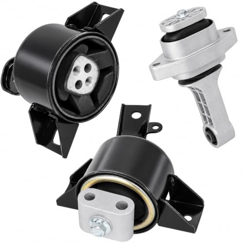 3PCS Engine Motor Mount Compatible with Chevrolet Aveo 2004-2011 1.6L