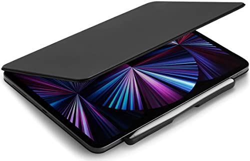 Spigen Pencil Holder for Apple Pencil Pro, 2nd Gen, Lenovo Yoga Pen, Galaxy S Pen, Compatible with Magic Keyboard, Smart Keyboard, Smart Folio, Magnetic iPad Cases, Wireless Charging Safe, Black - image 4