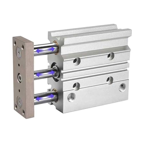 Vérin pneumatique cylindre compact à trois axes MGPM12 de type mince - 2