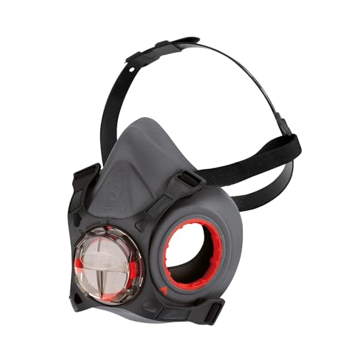JSP Force8 Half-Mask Small mask only Compatible PressToCheckFilters P3 ABEK1 P3 A2 P2 (BHG003-1L5-000)