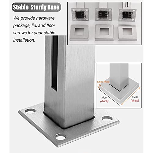 Sistema de columna de acero inoxidable para proteger tu piscina 6