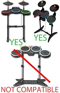 DRUM FOOT PEDAL Compatible with Guitar Hero Wii XBox 360 PS3 PS2 Band World Tour 4 5 Bass