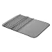 Produktbild AmazonBasics  Großes Abtropfgestell, 48 x 61 cm, Anthrazit/Schwarz, mit 2 Matten