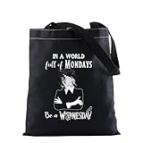 TV Show Merch Horror Movie Lover-Fans Gift TV Show Inspired Handbag-TV Show Fans Gift (Wed tote)
