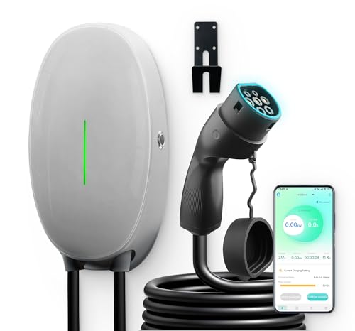 EV Charger Wall Mount with 7kW Type 2