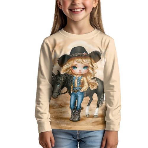 Image of Uourmeti Teens Girls Long Sleeve T Shirts Fall Outfits Boys Active Sportswear Running Tops