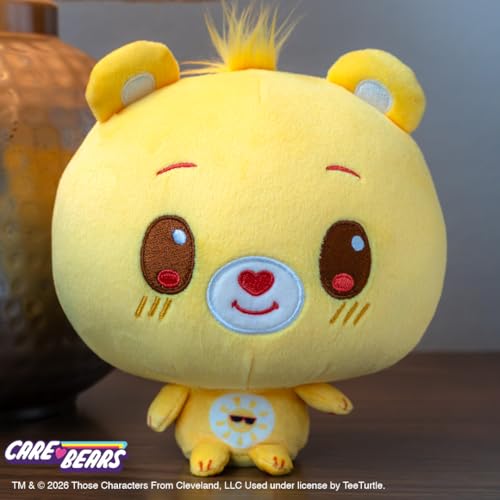 TeeTurtle Cloudheads Funshine Bear Care Bears Cuddly 5 Inch Plushie - image 2