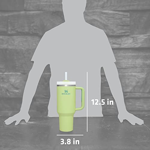 Stanley Quencher H2.0 Flowstate Stainless Steel Vacuum Insulated Tumbler With Lid And Straw For Water, Iced Tea Or Coffee, Smoothie And More 40Oz - New Version #TOP5