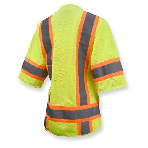 Hi-Vis Green Safety Vest - Size XL