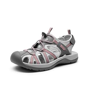 DREAM PAIRS Women’s Hiking Sandals Adventurous Summer Sports Shoes Outdoor