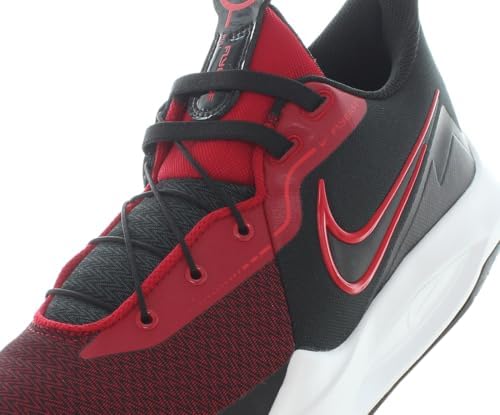 Nike Tênis masculino Precision VI Flyease preto/vermelho