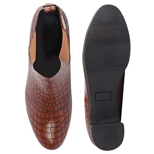 Image of FAUSTO Women Flared Heel Boots