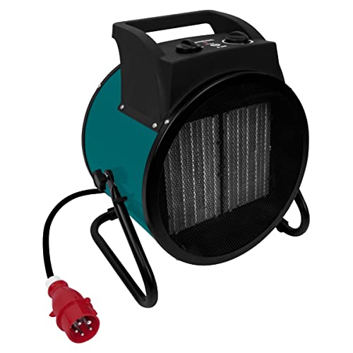 VONROC Elektrische ventilatorkachel - 6000 W/9000 W - keramiek | driefasenvermogen 400 V - Afbeelding 7