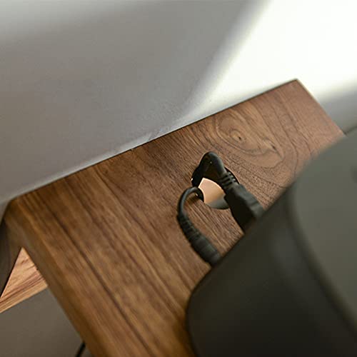 Soporte de pared para proyector que elimina cables sueltos con repisa madera 4