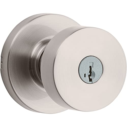 Kwikset Pismo 97402-854 Pomello Per Porta D'ingresso Con Chiave Con