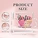 PVOPVO Bestie Friendship Gifts for Women Best Friend Birthday Gifts for Women Friends Female Bff Soul Sister Work Besties Christmas Valentines Birthday Gift Bestie Acrylic Puzzle Plaque